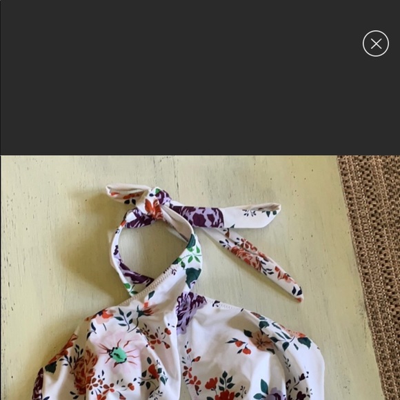 Cupshe Floral One Piece NWOT - Picture 11 of 12